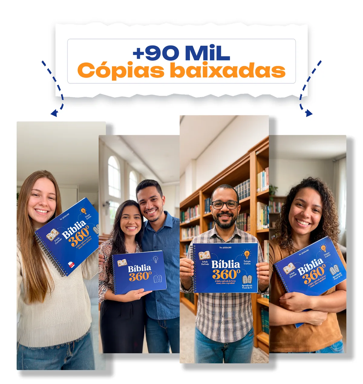 +90 mil cópias baixadas — fotos de alunos